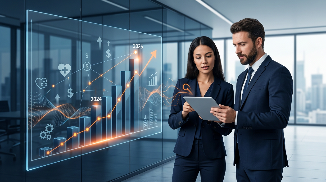 custos planos saude empresas 2026 projecao aon 1774001868106